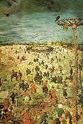 Pieter Bruegel detalj fran korsbarandet USA oil painting artist